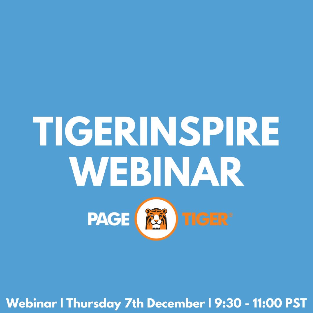 Our anticipated TigerInspire Webinar with Brandon Hanson will be taking place on the 7th of December. Join us for an exciting discussion on all things AI, content creation, and the future of communications. Register here and save your spot: t.ly/tfHen