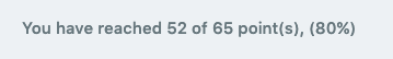 zoun's tweet photo. OMG ! First time that i got 80% at a SAA test !!!! https://t.co/DyHGGTkogU