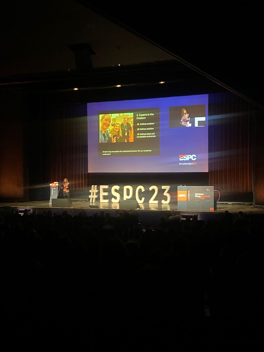 ESPC_Community's tweet image. #FusionTeams is how we’ll do the 4  steps of #AI

1. ML/AI Experts
2.Experts in the problem
3.Solution builders
4.Validator 

#ESPC23