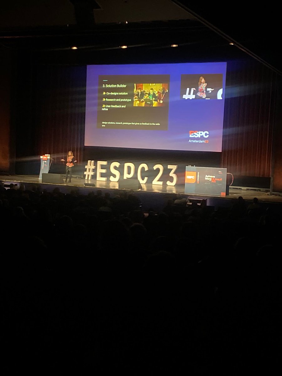 ESPC_Community's tweet image. #FusionTeams is how we’ll do the 4  steps of #AI

1. ML/AI Experts
2.Experts in the problem
3.Solution builders
4.Validator 

#ESPC23