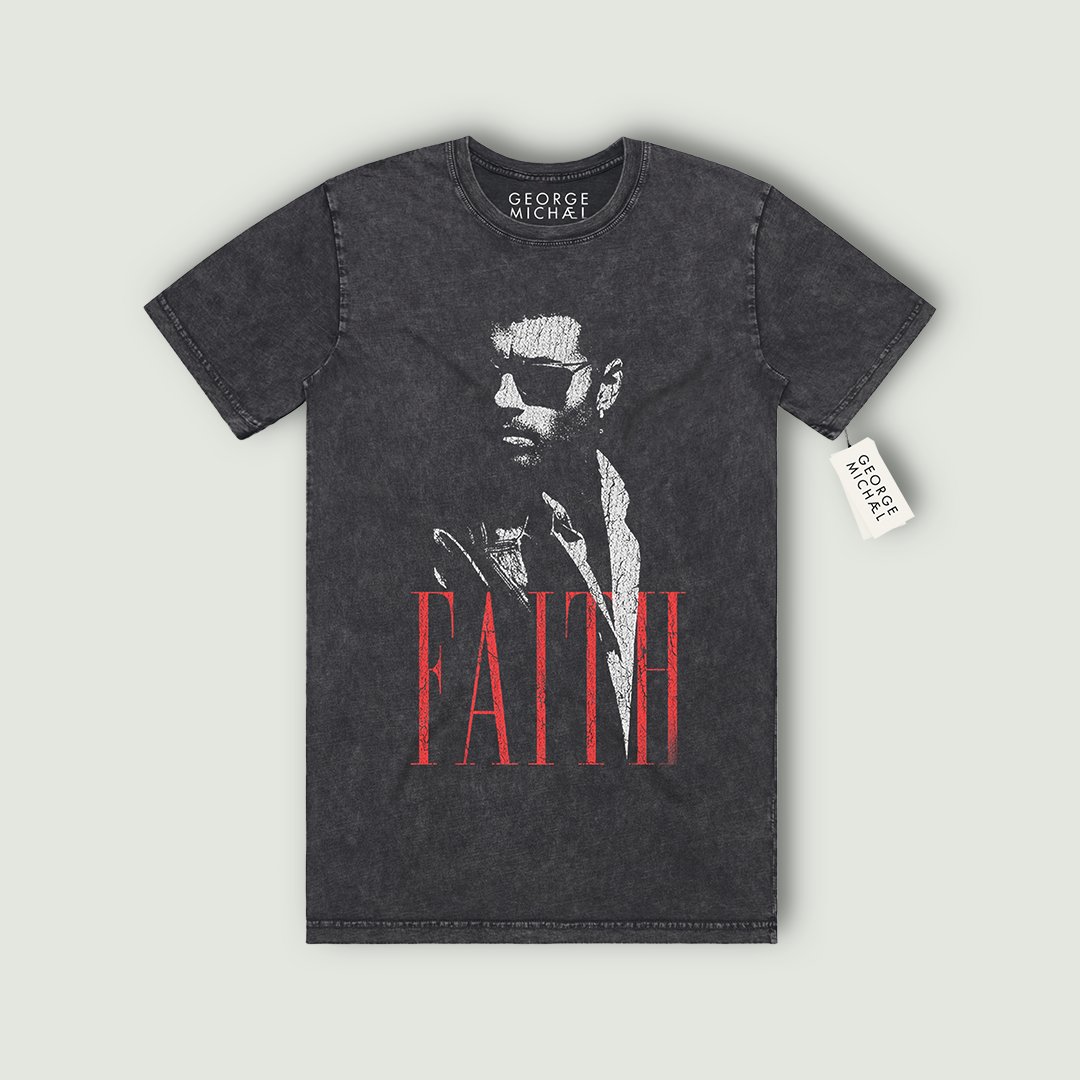 George’s debut album, ‘Faith’ released in 1987, was a massive commercial success &amp; helped establish him as a solo artist. The album remains a testament to George’s talent as a solo artist 🎸Use code: GMBF2023! To get 25% discount off ALL merchandise items: georgemichael.lnk.to/StoreTA