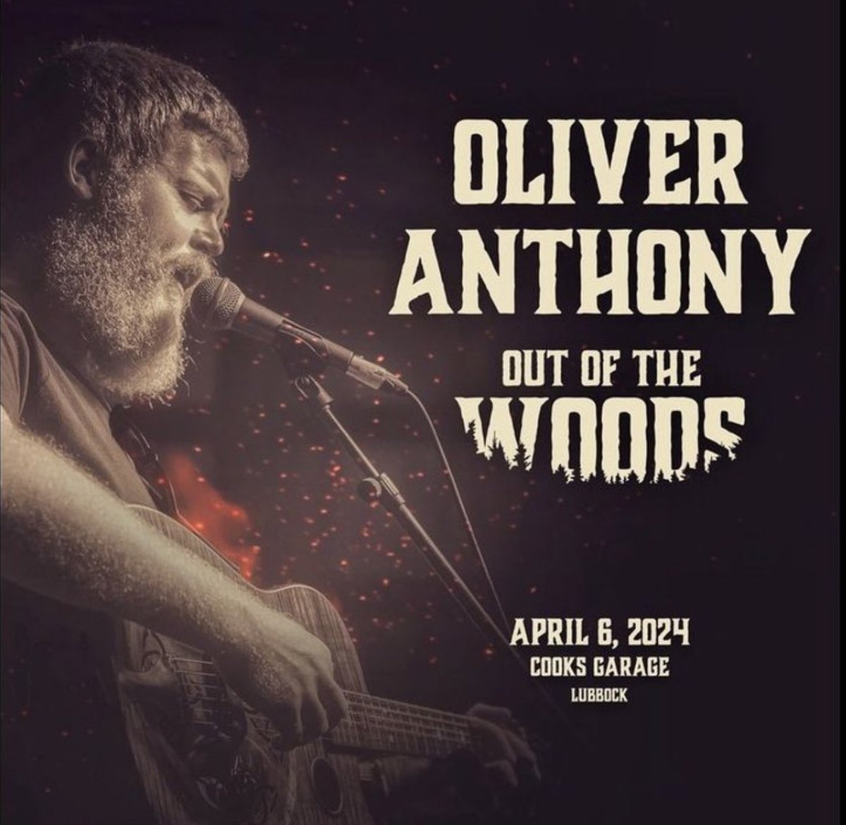 CookGarage's tweet photo. Oliver Anthony coming to Cook’s Garage, what could be better?!🤩🌟 
•
•
🎟️Get tickets and more info at https://t.co/epiJPNzVvR 
#cooksgarage #oliveranthony #lubbock #lubbocktx #texas #lubbocktexas #texastech #westtexas #ttu #lubbocklocal #lubbockintheloop #livelovelubbock #lbk https://t.co/wtBUkOiuUO