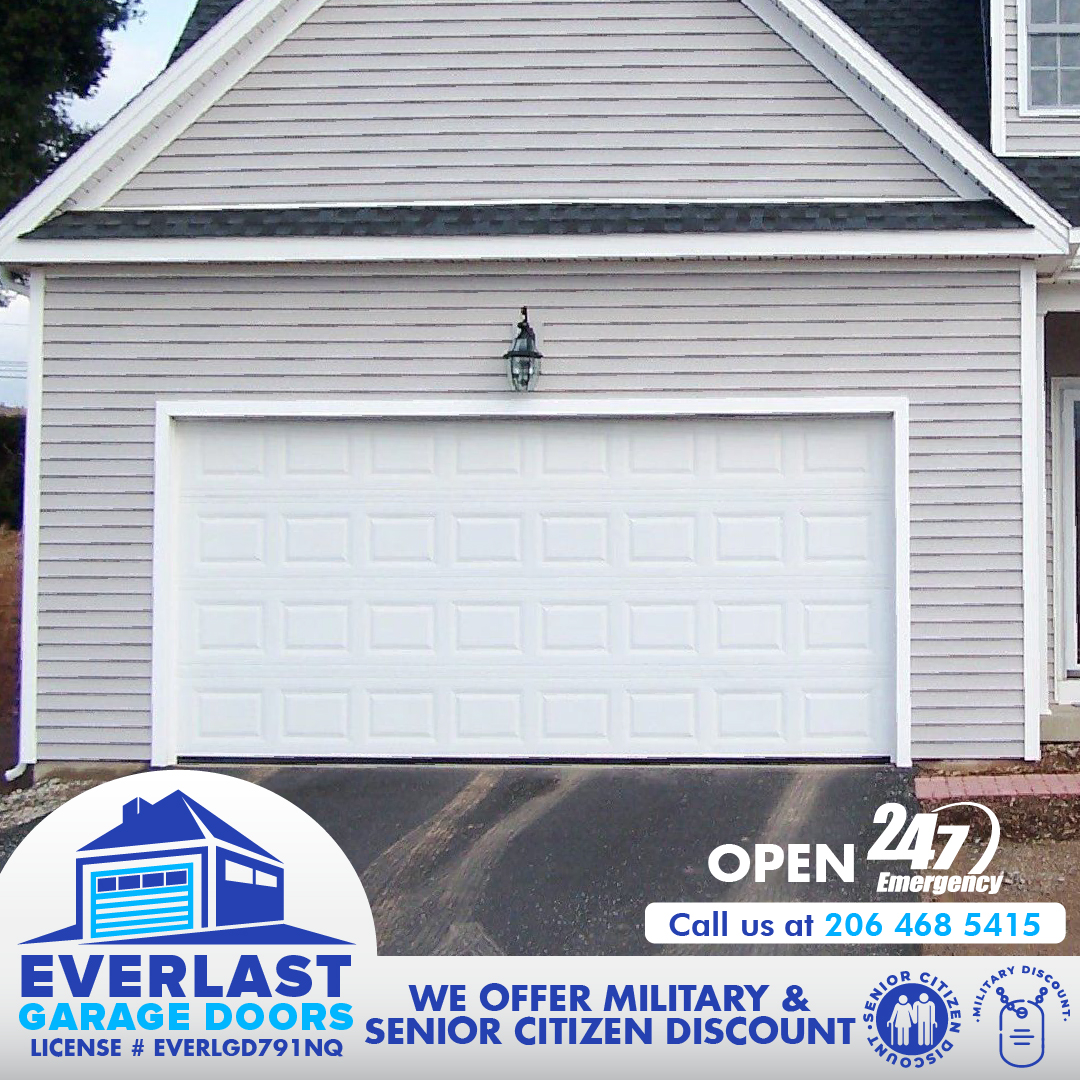 EverlastGarage's tweet photo. Are you considering a new garage door for your Bellevue home? Look no further than the Everlast Garage Doors team! Our trusted and professional garage door technicians are available 24/7 to assist you. Book now 206-468-5415 #garage #garagedoors #garagedoorservice https://t.co/eGA2Ba804e
