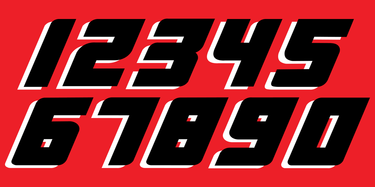 Got this out as quick as I could New @23XIRacing Number Set from