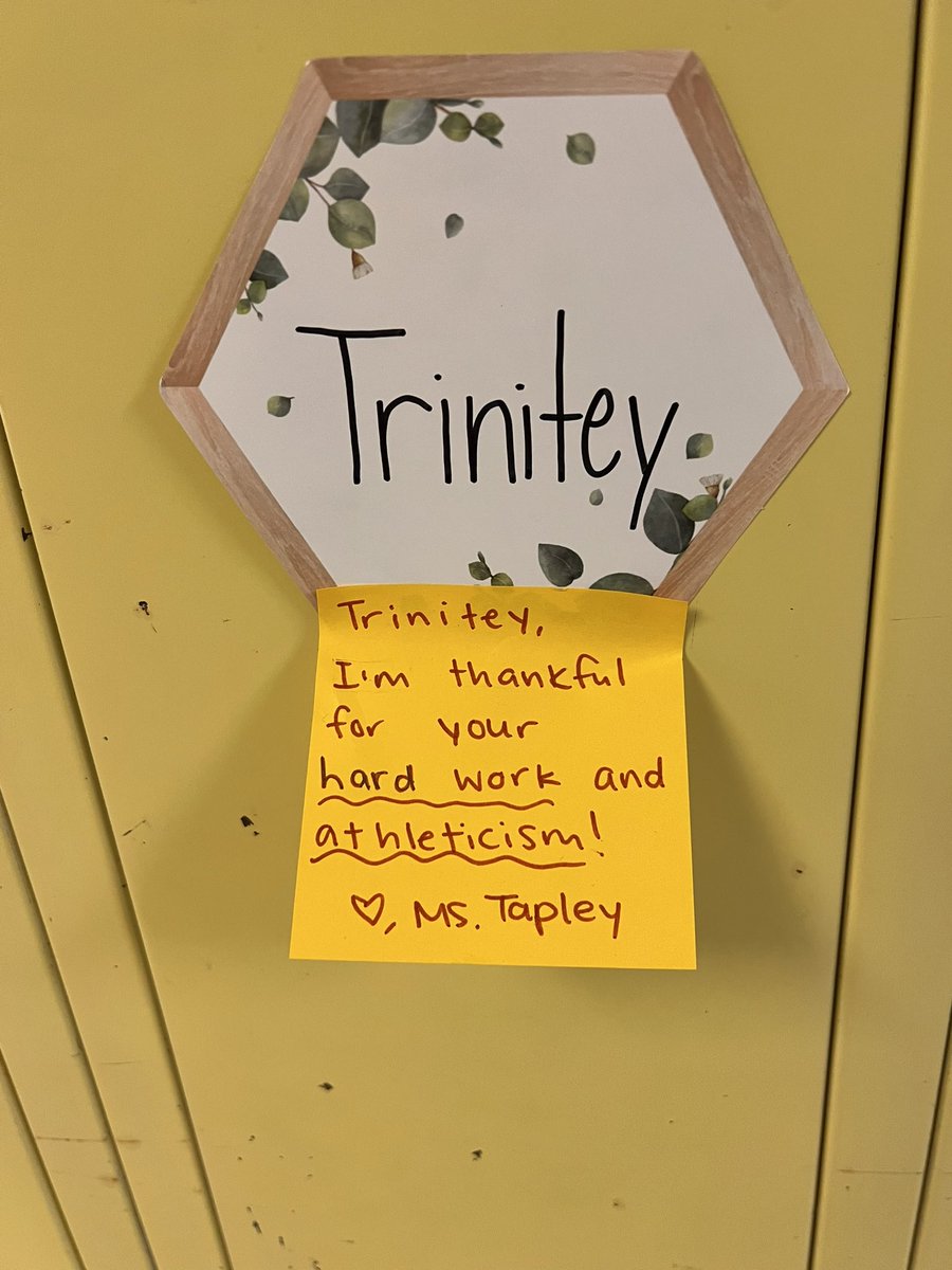 Love the attitude of gratitude shown for our students. <a href="/sueweese/">Suzanne DeWeese</a> <a href="/ALouise1913/">Adrienne Louise Morrow</a>