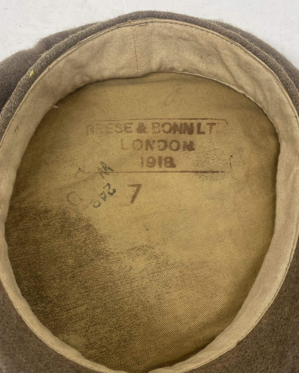 Consign in today, from a large military collection, this fine 1918 dated, 1917 pattern ‘Tommy’s’ trench cap. Coming to our February 2024 Medals & Militaria auction. #WW1cap #1917 @HansonsUK @HansonsAuctions