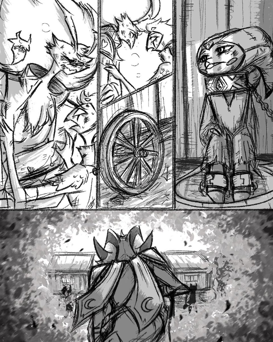 [Track]
O”…MAMMON…”
S“Sire!Calm down!”
O“……Fizz-
S“The duke is his hostage now!We know nothing about his plan,you can’t just fight King Mammon directly!”

We will help you get him back,I promise.
-
AUUUU!!
#HelluvaBoss