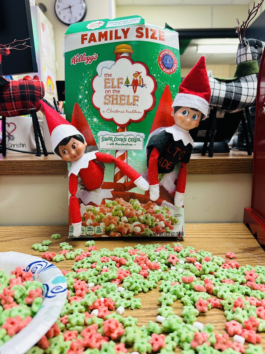 cbarberaRN's tweet photo. Jingle and Jangle have an important message!!!!! #stayinclass How many kids will eat the cereal???  You guessed it - ALL OF THEM 😂 🤣@pmerr @QuestElementary  @HiltonCSD https://t.co/8N8O4R3uk7