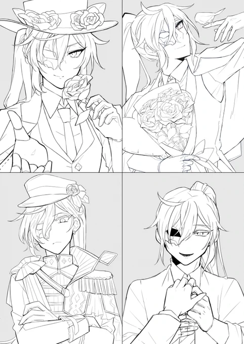 線画好き 