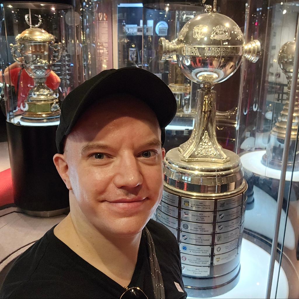 Went to see a football museum in Buenos Aires <a href="/RiverPlate/">River Plate</a> ⚽