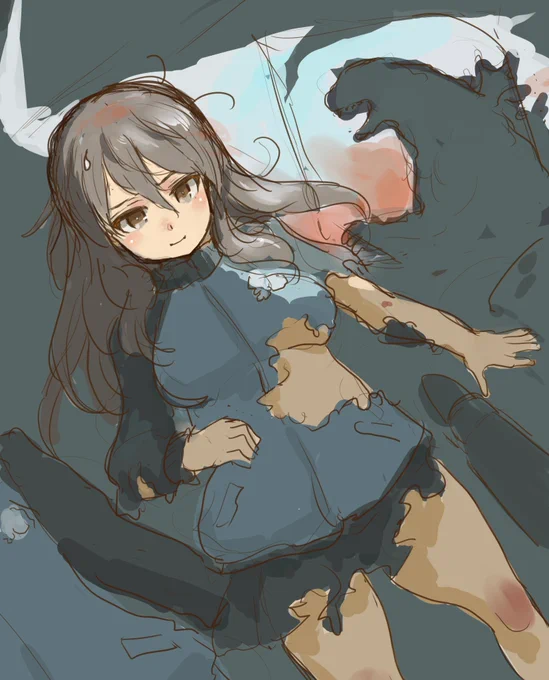 #ミカ生誕祭2023 #garupan 継続対ゴジラ。特殊なカーボンで守られてます。 
