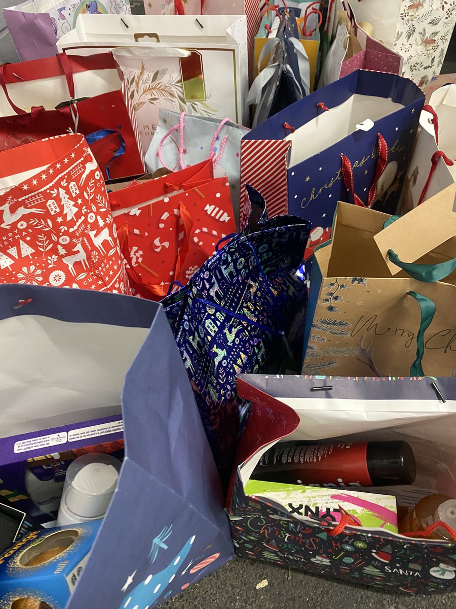 Fantastic donation from Dunelm Ashton christmas tree appeal restocked our foodbank and plenty of lovely gifts for the families we help ❤️