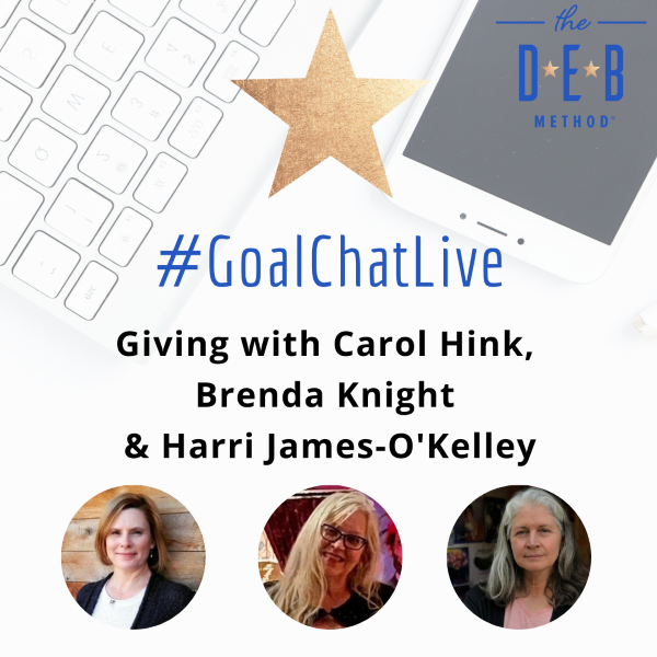 Here's the recap for the past #GoalChatLive with @GoalChat and Brenda Knight: thedebmethod.com/giving-carol-h…

To watch the replay, follow this link: youtube.com/watch?v=HqfSQg…
