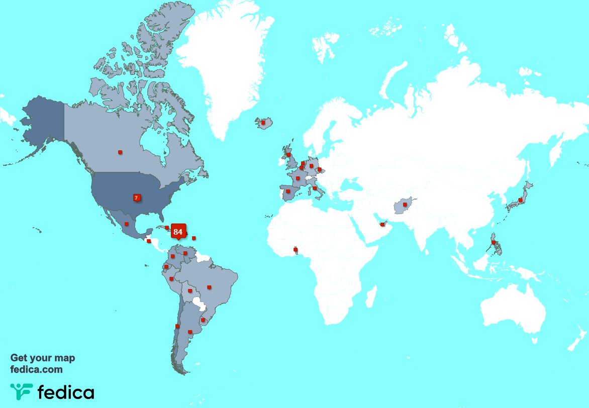 I have 4 new followers from USA 🇺🇸, and more last week. See fedica.com/!CandidoSimon