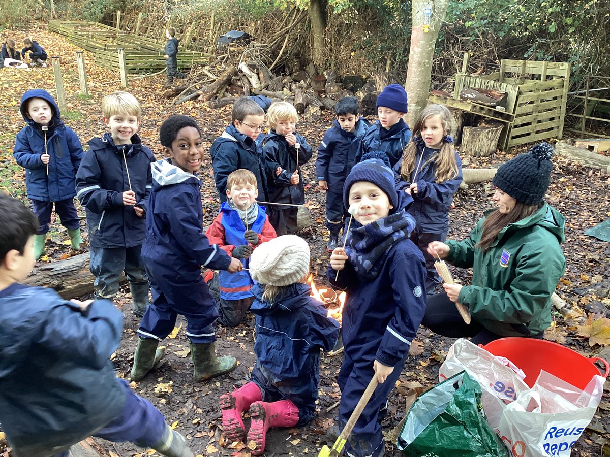 StNicksLower's tweet photo. Year two finished the year at Eco club by melting marshmallows and making willow stars. What a fantastic term we have had! 

#StNicksLower
#StNicksEcoclub 
#StNicksOutdoorLearning
 #StNicksDiscover https://t.co/0gNcYABMaH