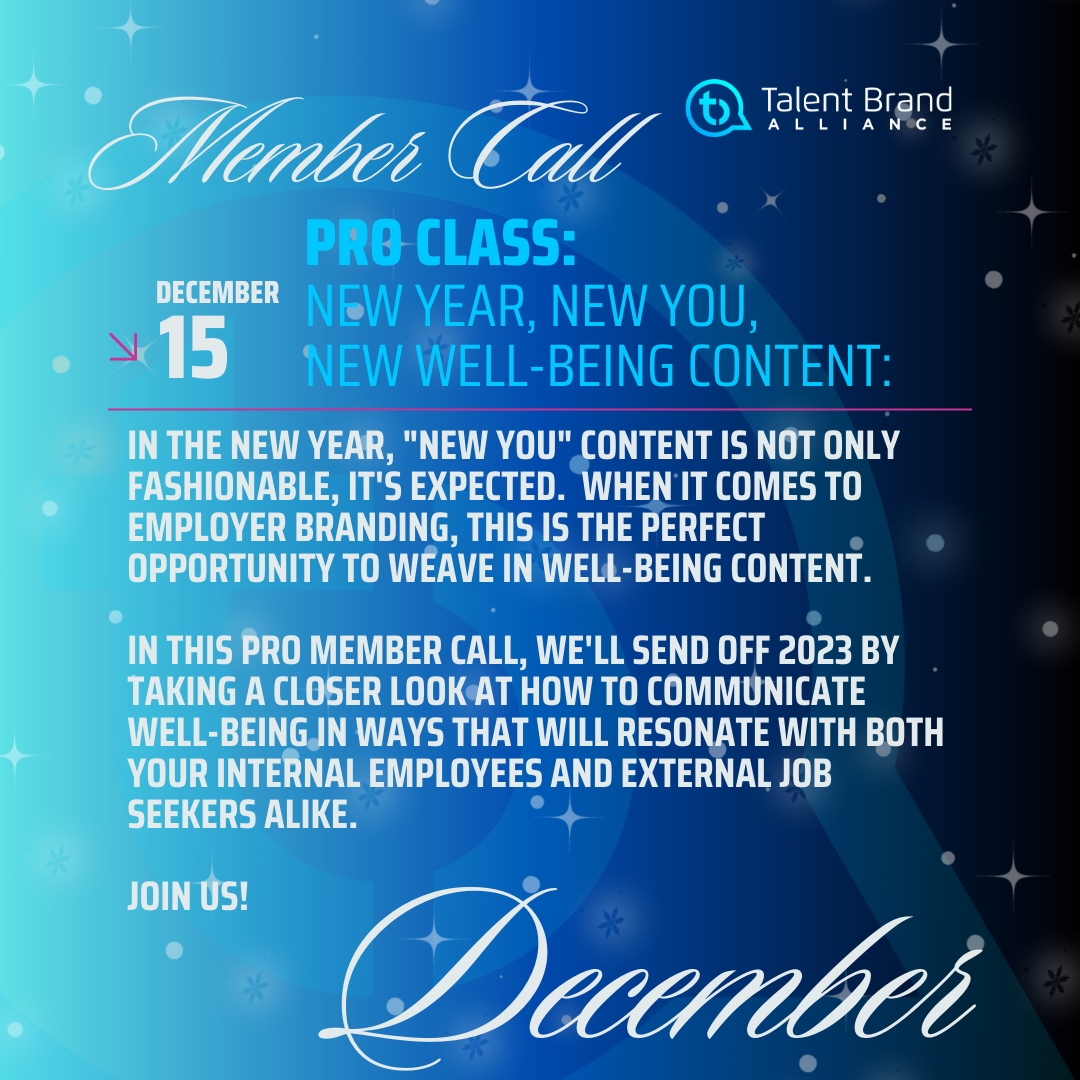 Talent Brand Alliance tweet media