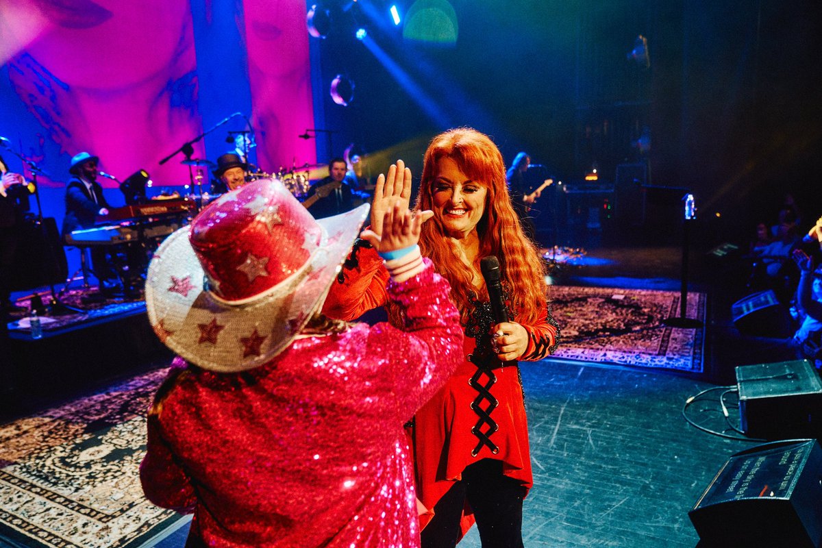 Wynonna's tweet photo. Last weekend’s show in Louisville felt like the craziest most wonderful homecoming party!!!!!! I can’t believe we only have 2 shows left on this tour. Let’s make ‘em count!!! 🥹🥲 https://t.co/5VL0TJQVPW