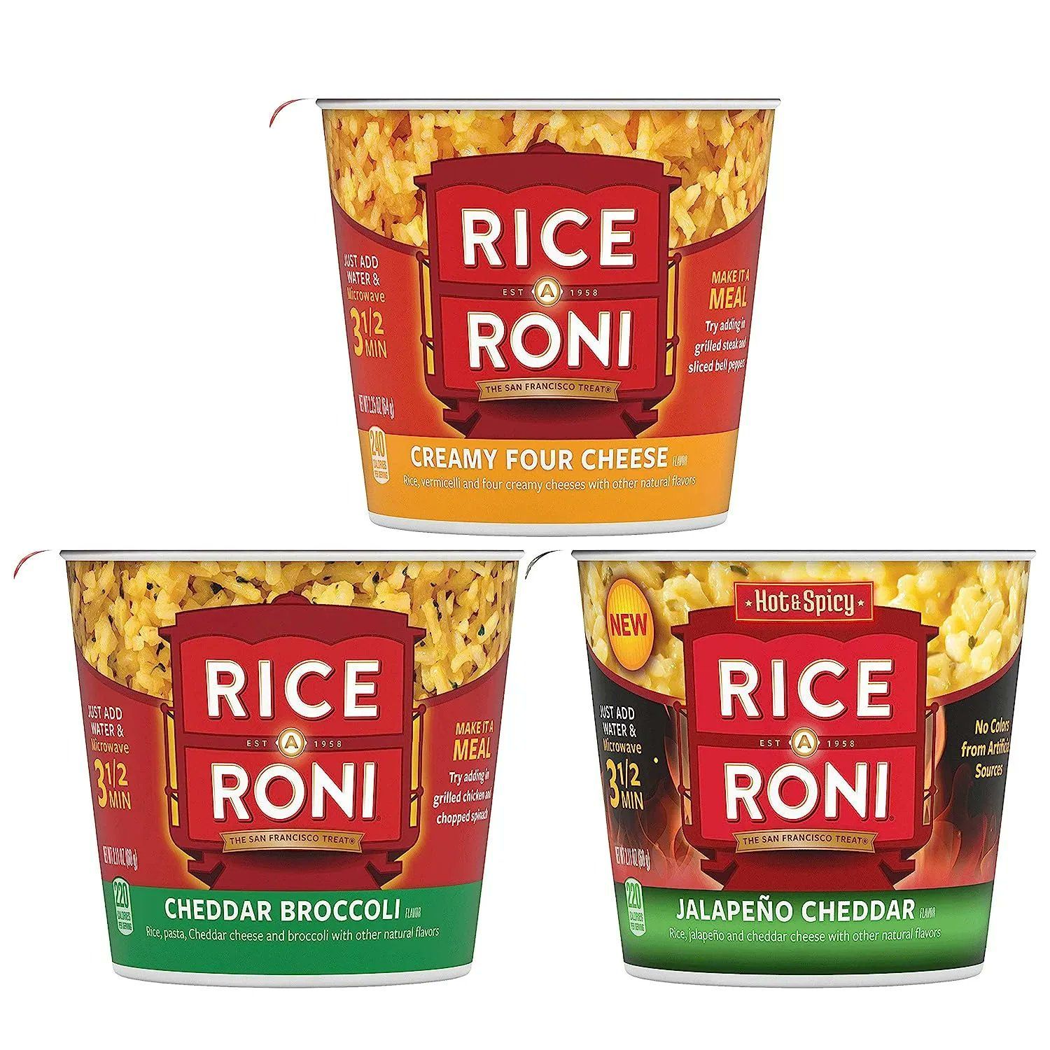 Save on Rice-A-Roni Creamy Four Cheese Flavor Rice Cup Order