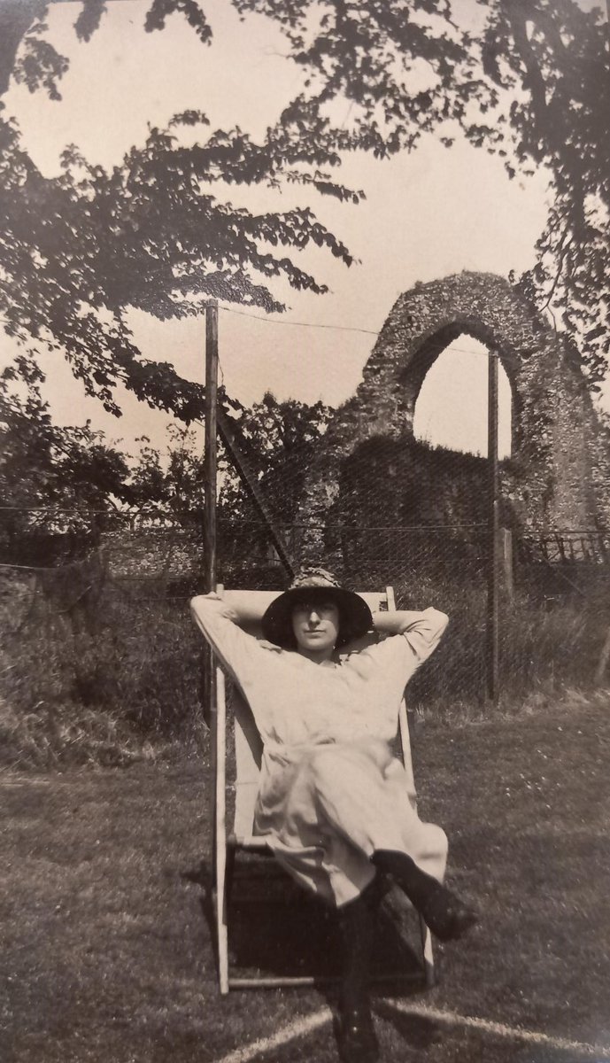 EKHUFTlibraries's tweet photo. For today's theme #EYAUnique we've chosen some photos taken from Kent & Canterbury Hospital when it was located at Longport in the 1920s. This was a unique site for a hospital - on the UNESCO World Heritage Site of the St Augustine's Abbey ruins, with a view of @CburyCathedral https://t.co/6G1r5KDzeg