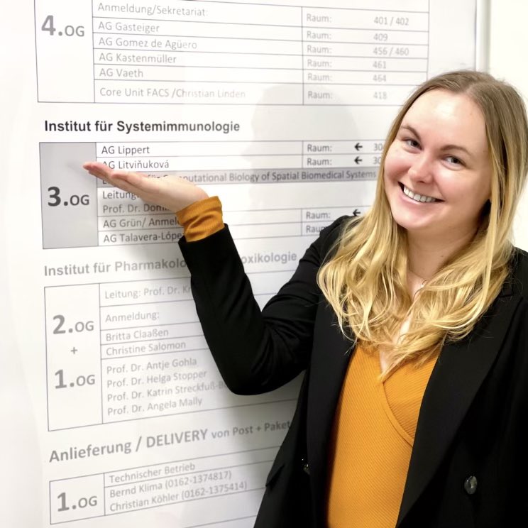 I am so excited to start my lab as a junior group leader at @Wue_SI @Uni_WUE Klinikum within the @sfb1525! 🎉👩‍💻👩🏼‍🔬 My lab will study the vascular-immune dynamics in health and disease. Looking fwd to share my exciting science soon.