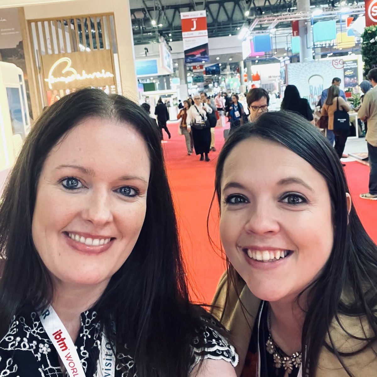 We're at #IBTMWorld this week! Project Director, Nikki and Senior Project Manager, Sammi-Jo have had a busy couple of days, completing over 30 supplier meetings between them so far. If you are at the show please do reach out to one of the team to say hi. #MICE #EventNetworking