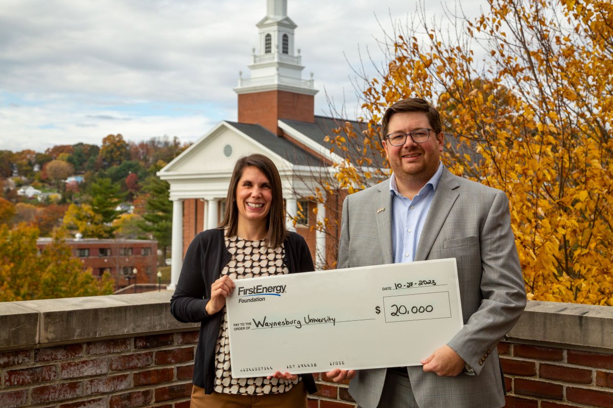 WaynesburgU's tweet photo. Thank you, @firstenergycorp, for awarding Waynesburg University with a grant to support community service programming through our new student Welcome Days and the University’s Diversity &amp; Belonging program.

#FirstEnergyFoundation

Read more ⤵️
https://t.co/iTHCx4P439 https://t.co/6So2gOKktD