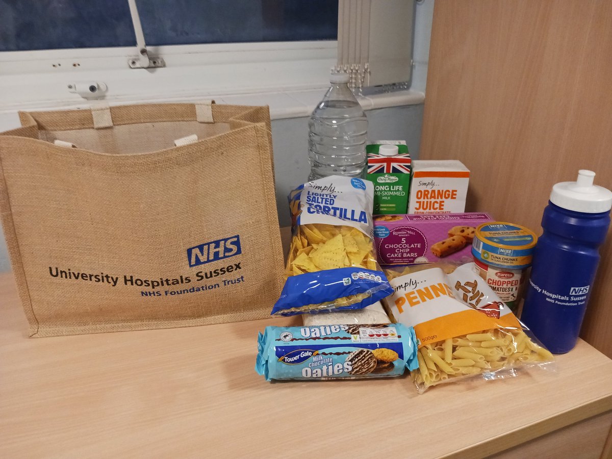 All prepped and ready to welcome  our new #international #OT arriving tomorrow here at @UHSussex A few groceries to help them settle in after a long Journey.  #WhereBetterNeverStops

#pastoral #care #internationalrecruitment #AHP #support