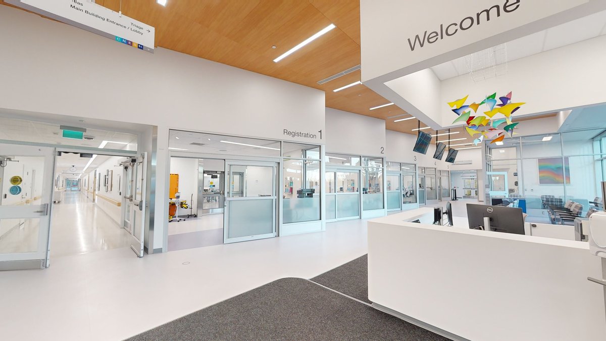 Take a virtual tour of the new Misericordia Community Hospital emergency department!

Explore ➡ bit.ly/3uFJvkU 🔎