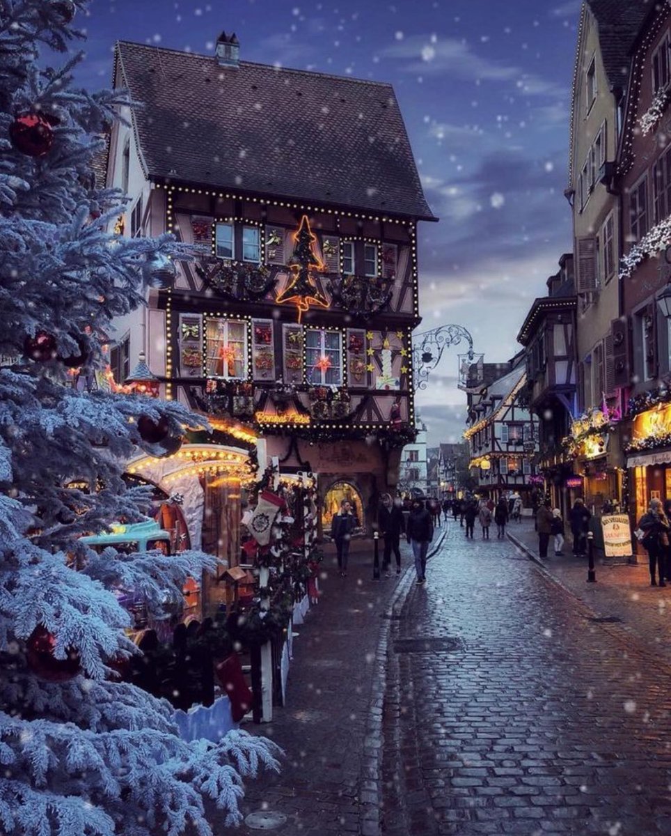 December in Colmar, Alsace is magical.