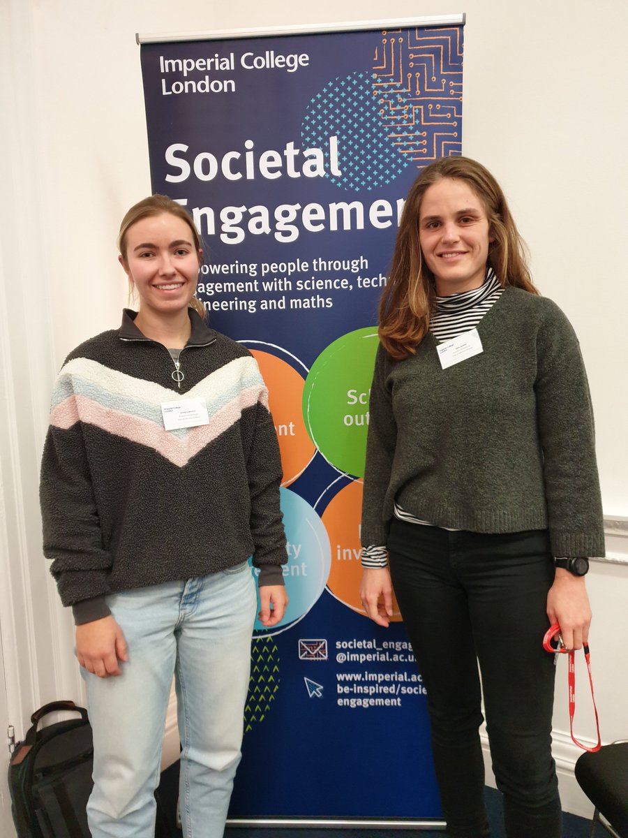 Great lightning talk by our fantastic PhD students Jenny Lawrence and Ellen Stadler at #EngagementDay2023 about the Young Producers engagement project