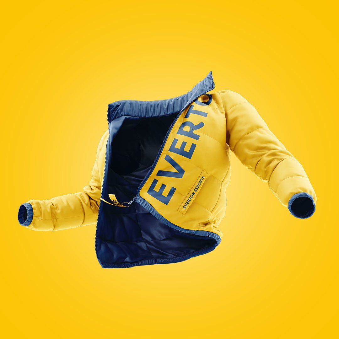 Nuevo modelo de Jacket para EVERTON ESPORTS 🔥