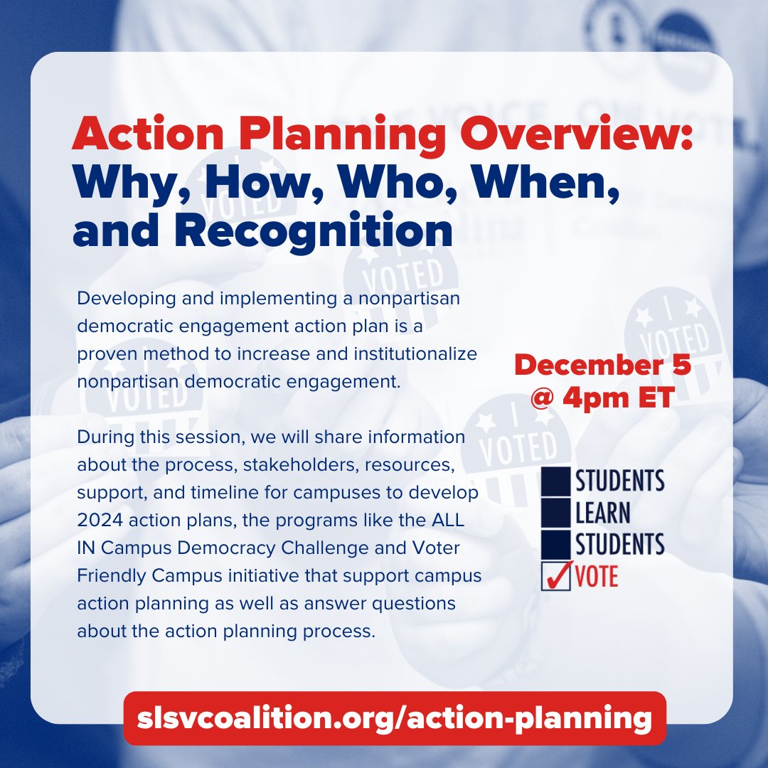 Last chance to get trained on making a campus action plan before the December 15th deadline! slsvcoalition.org/action-plannin…