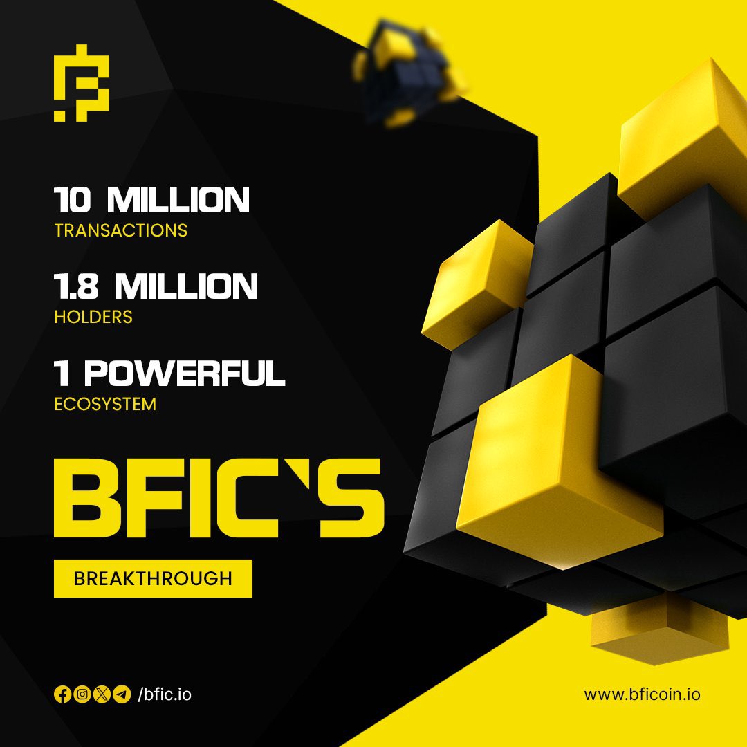 XchangeonCore's tweet photo. #BFIC #Blockchainfoundationforinnovationandcollabration #BFICScan #10MTransactionsCompleted #AnotherMilestoneAchieved #BWorld #Web3 #Metaverse #Crypto #Blockchain #BFICoin #BFICCommunity #ToTheMoon https://t.co/w23Y97redP