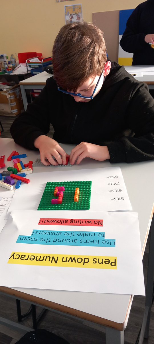 _SuttonHouse_'s tweet image. #NoPensDay started off fantastically in Year 7 form time this morning. It’s Numeracy focus on a Wednesday in form time and these pupils used objects to answer their times tables!⭐️ #formtime #Mathematics