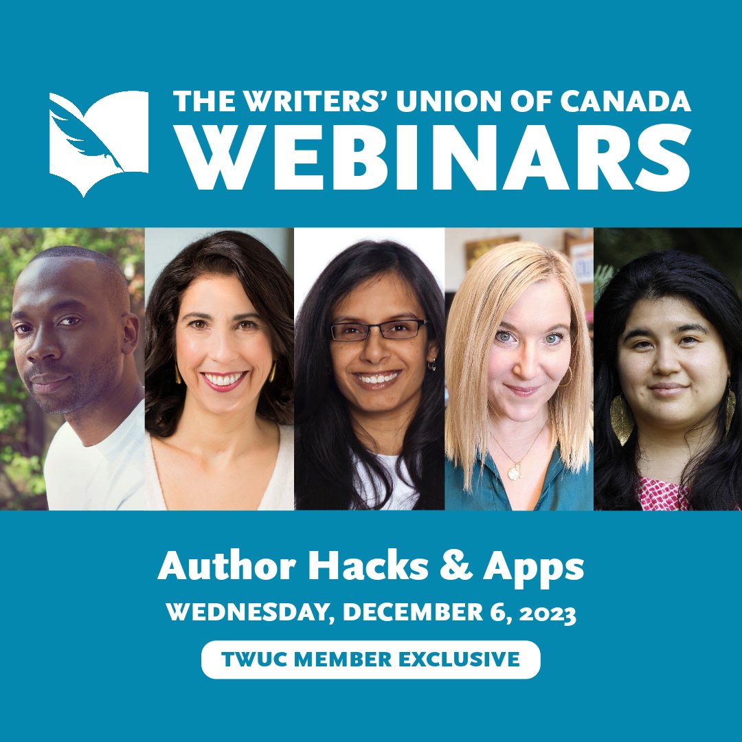 TWUC (@twuc) on Twitter photo Calling all TWUC members! Join us next week for a webinar on Author Hacks & Apps with <a href="/kerncarter/">kern carter</a>, <a href="/saradesaiwrites/">Sara Desai - To Have and To Heist out now!</a>, Natasha Deen, & Heather Grace Stewart. Hosted by <a href="/SaharGolshan/">Sahar Golshan</a>.
Register now: bit.ly/3sJyhe5
Free Registration / Member Exclusive
📚📲💻🗒️ Calling all TWUC members! Join us next week for a webinar on Author Hacks & Apps with <a href="/kerncarter/">kern carter</a>, <a href="/saradesaiwrites/">Sara Desai - To Have and To Heist out now!</a>, Natasha Deen, & Heather Grace Stewart. Hosted by <a href="/SaharGolshan/">Sahar Golshan</a>.
Register now: bit.ly/3sJyhe5
Free Registration / Member Exclusive
📚📲💻🗒️