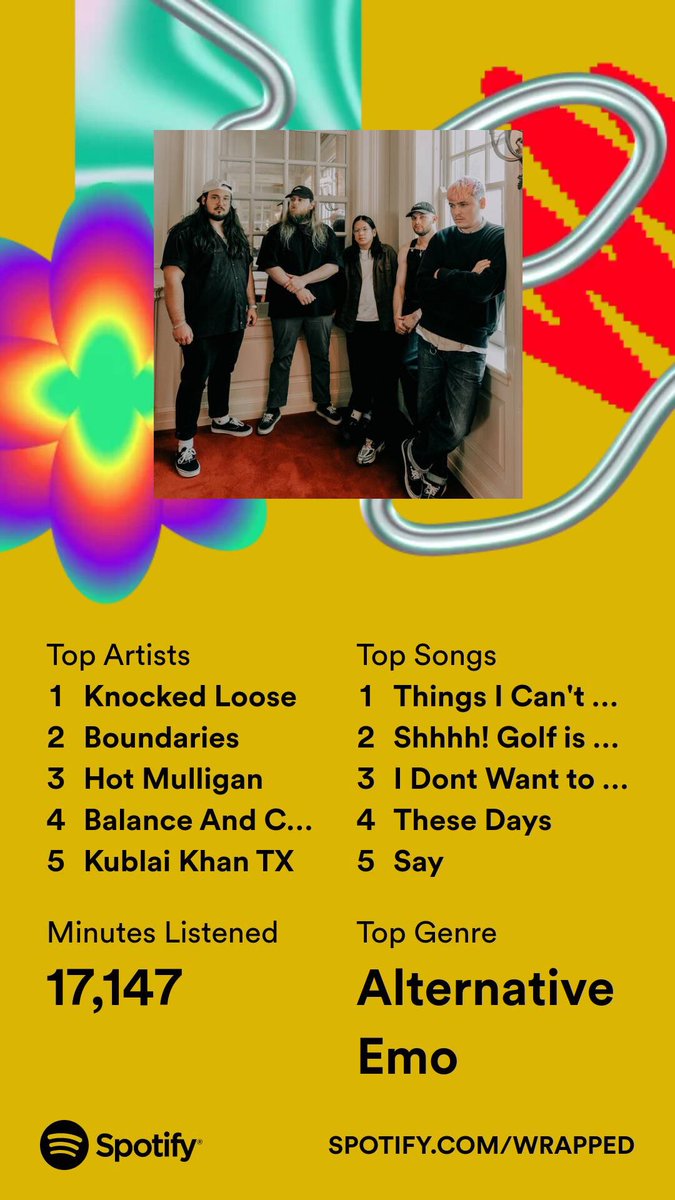 Sam_Stewartttt's tweet photo. It’s that time of year again. Thanks @knockedloose, @BoundariesCT, @HotMulligan, @balanceandcomp, @KublaiKhanTX, and @mouthforwarco https://t.co/iCH3fxObit