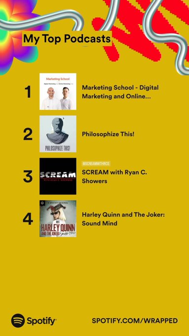 There&rsquo;s that #SpotifyWrapped if you were interested 🥰 feat @ScreamWithRCS https://t.co/xJUTbjGZHG<a href="/tag/spotifywrapped"class="tags">#SpotifyWrapped</a>