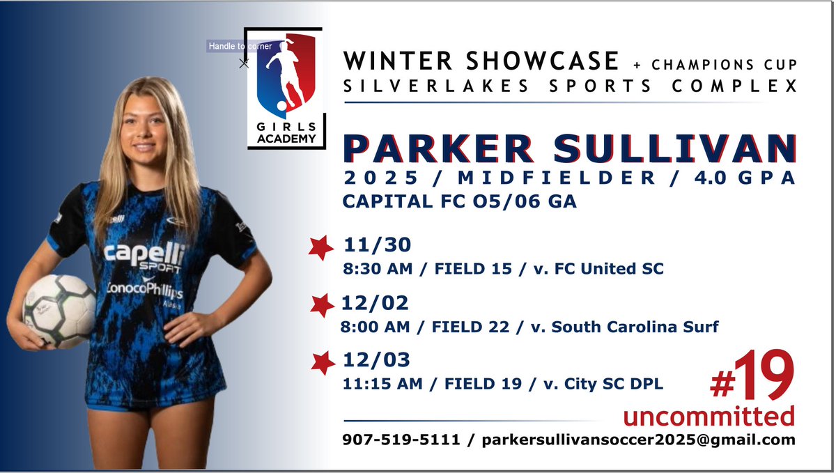 Can't wait for an awesome weekend of soccer <a href="/GAcademyLeague/">Girls Academy</a> Winter Showcase with the ladies from Oregon!  Let's go! 🔥 <a href="/NCAASoccer/">NCAA Soccer</a> @SoccerMomInt <a href="/TheSoccerWire/">SoccerWire</a> <a href="/LVHoosierGK/">Andre Luciano</a> <a href="/ImYouthSoccer/">ECNL/GA/Recruiting/College Soccer</a> #letstalk! #alaskagrown