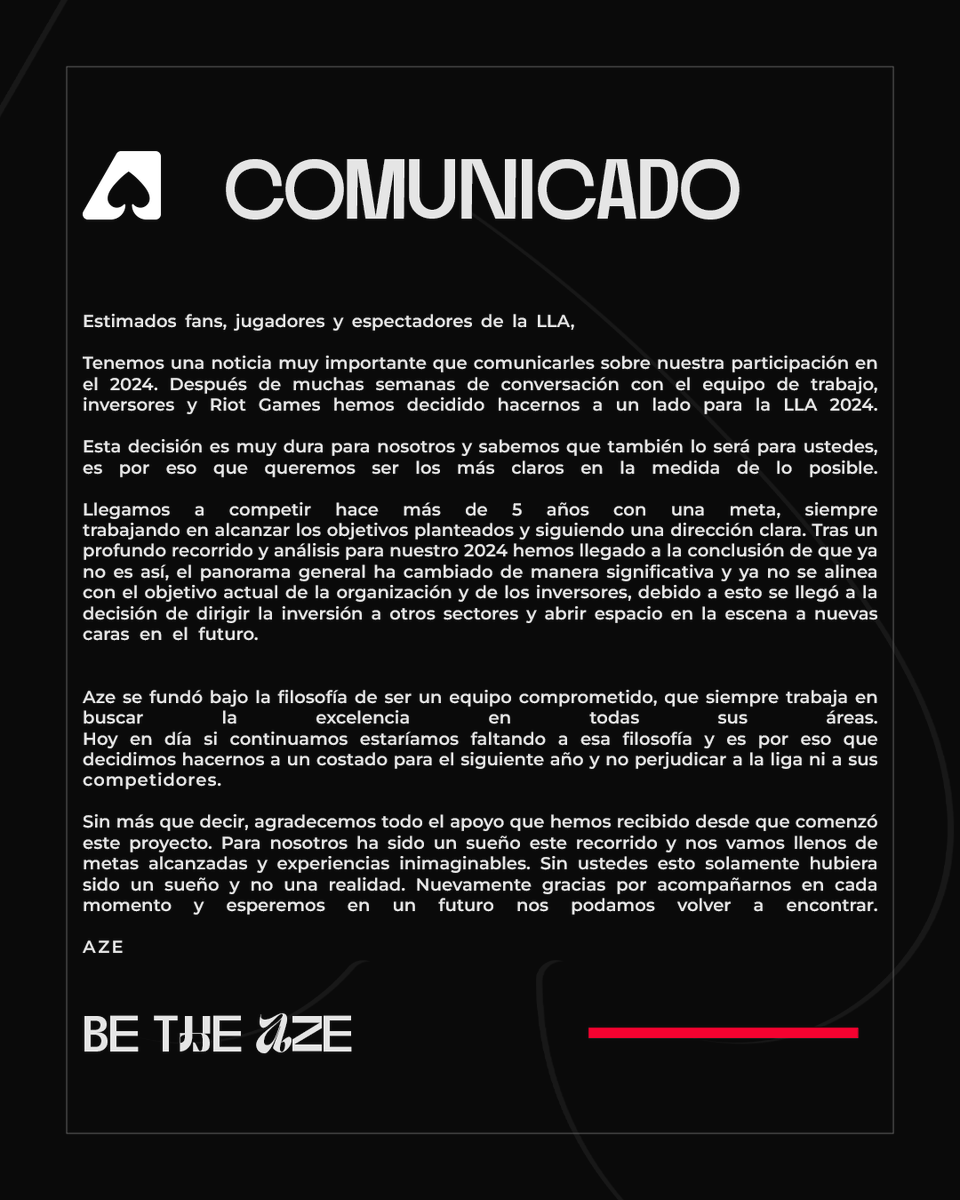 Team Aze tweet media