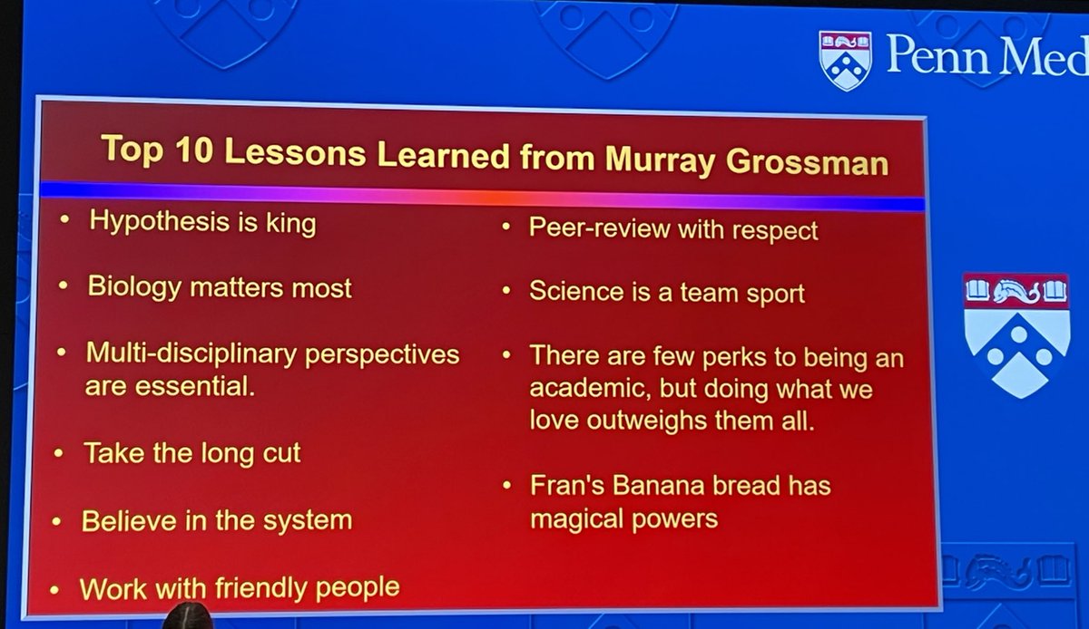 Emma Rhodes, PhD (@emmaprhodes) on Twitter photo Having an inspiring and bittersweet day at the <a href="/PennFTDCenter/">Penn FTD Center</a> memorial symposium for Murray Grossman. Here is some of Murrayās wisdom from @PennBiNDLabās opening remarks for those who werenāt lucky enough to train with him. Having an inspiring and bittersweet day at the <a href="/PennFTDCenter/">Penn FTD Center</a> memorial symposium for Murray Grossman. Here is some of Murrayās wisdom from @PennBiNDLabās opening remarks for those who werenāt lucky enough to train with him.