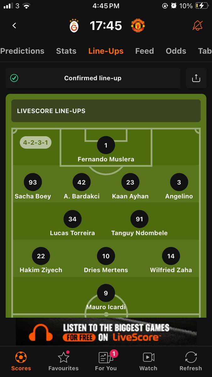 rosseu43's tweet photo. Galatasaray team is hands down stronger than Man United’s.
Genuinely think we’d finish higher than Man United in the @premierleague
Let’s finish above them in the @ChampionsLeague too!
#GALMAN https://t.co/NpV9gtd0jg