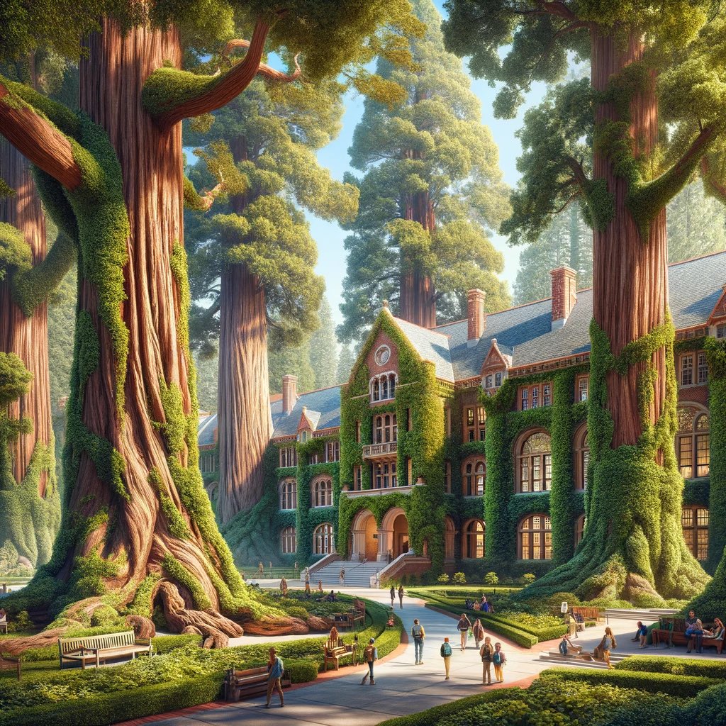 Having AI create the perfect university campus: