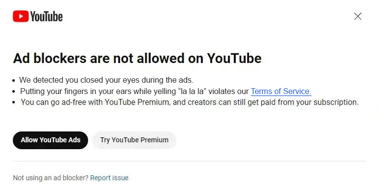 MrLovenstein's tweet photo. are you serious @YouTube? how is this legal? https://t.co/FM1zScNtGS