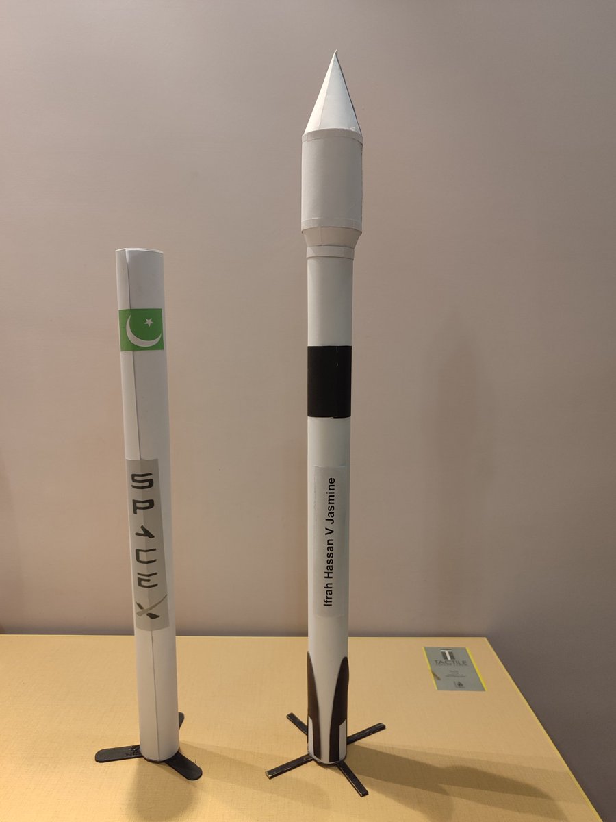 My daughter Ifrah built a reusable rocket from SpaceX carrying Pakistani payload. 

@elonmusk Mission to Mars 2050?

#proudparents #space #SpaceX #EmergingPakistan