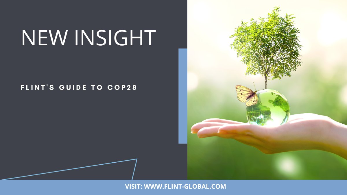 #COP28 will start in #Dubai tomorrow, marking a critical milestone for the 2015 Paris Agreement. Our experts have created an easy-to-digest guide to this year’s COP.

Read our latest blog here ➡️ flint-global.com/blog/flints-gu…
