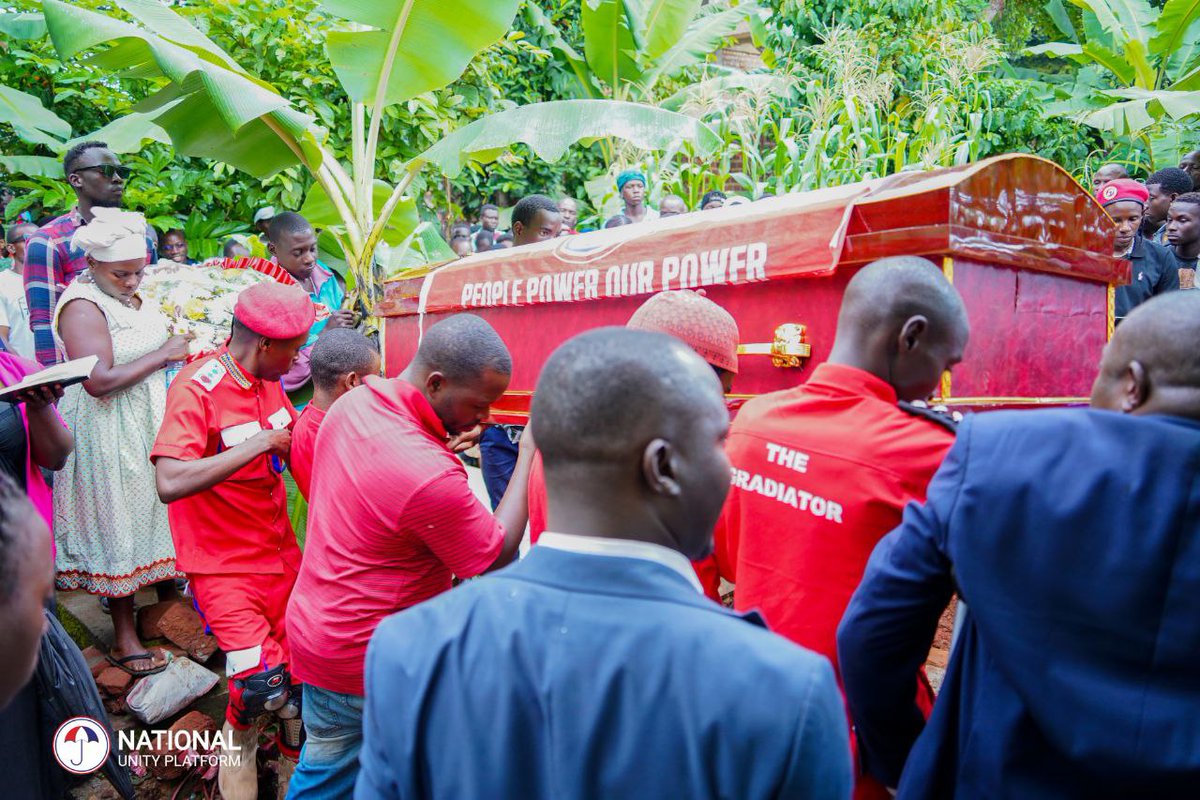 Ronald Kijjambu Simon, one of the political prisoners held at Kitalya for over three years lost his father in June. Today, we laid to rest his surviving uncle, who passed on yesterday. He was meant to stand surety for his son, yet again, at the military court. Very painful what…