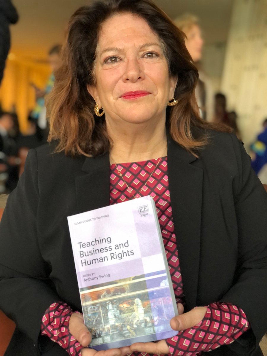 Teaching Business and Human Rights (2023) includes suggestions for #bizhumanrights class discussions, for debate topics, and for student assignments, such as Nina Gardner’s “memo to the Ambassador.”  #teachBHR #UNForumBHR