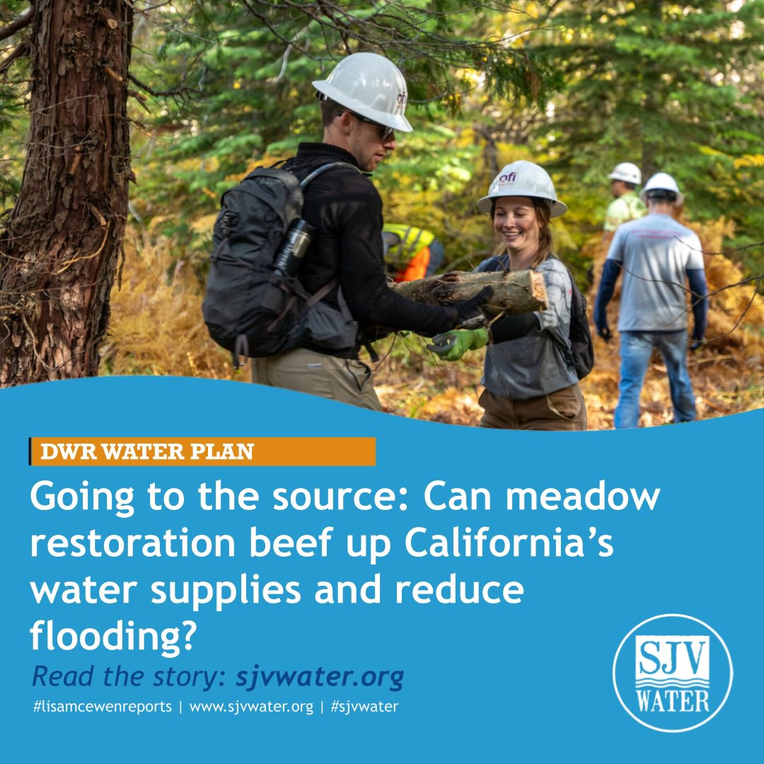 SJVWater's tweet image. Lisa McEwen reports. Read the story: sjvwater.org 
#DWR #californiawater #lisamcewenreports #sjvwater