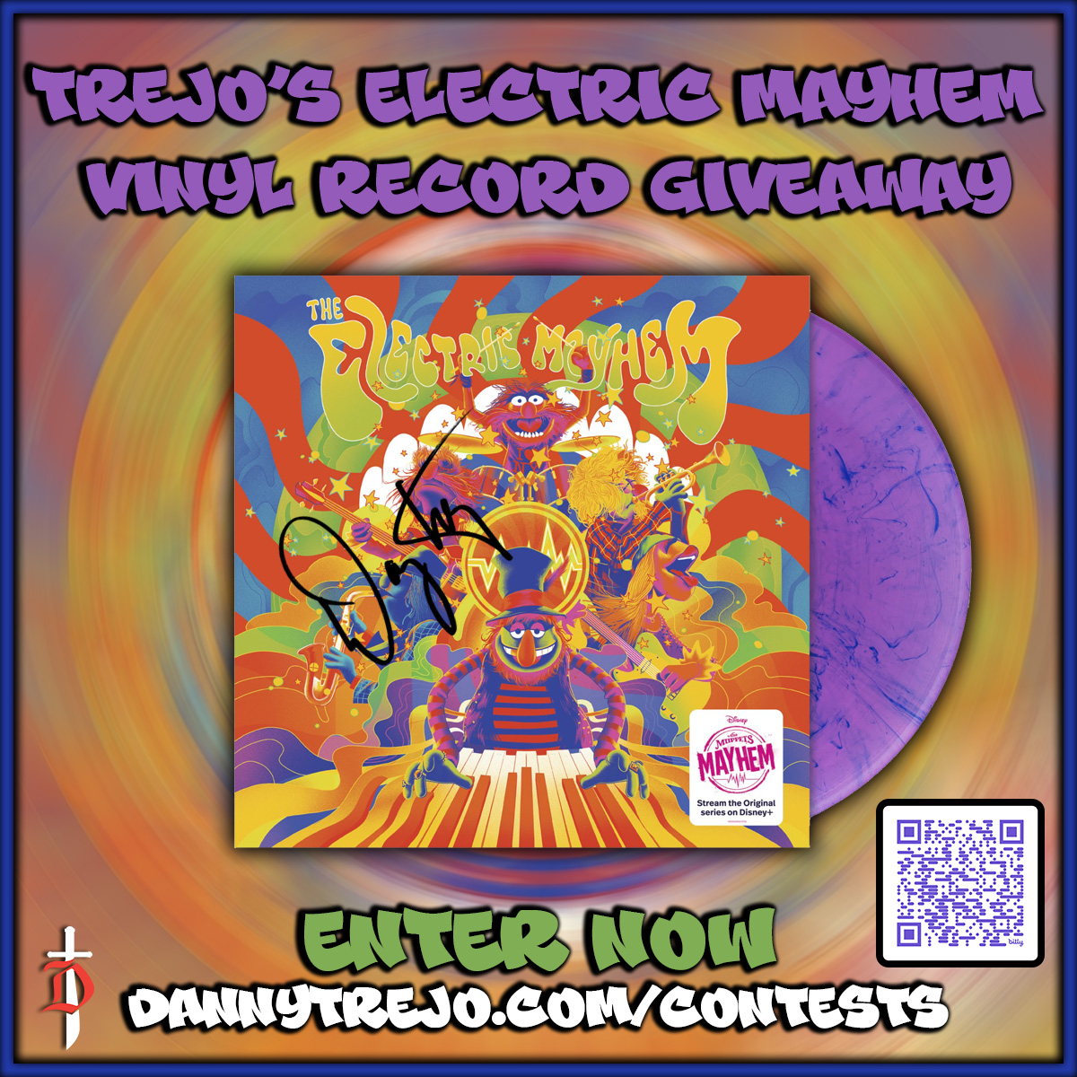 officialDannyT's tweet photo. It's time to Rock! My Electric Mayhem Vinyl Record Giveaway starts now! 5 Lucky Winners will receive an Electric Mayhem Vinyl Record signed by me! There are many ways to gain entries. Good luck!

Enter here: https://t.co/y6HZNppm2C

*Giveaway Winners will be selected January 3rd 2024

#dannytrejo #machete #giveaway #holidays #electricmayhem

This is in no way sponsored, administered, or associated with X Corp. By entering, entrants confirm they are 18+ years of age, release X of responsibility, and agree to X's term of use.