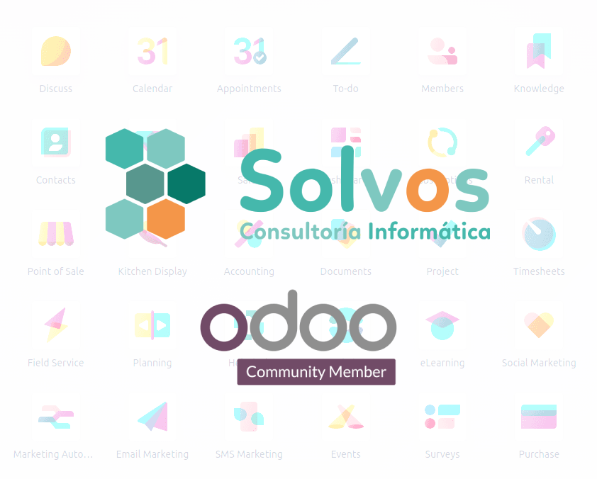 SolvosCI's tweet photo. Solvos, Partner de Odoo. Tras 6 años dedicados a la implantación de Odoo - Versión Community y al desarrollo de addons a medida  para solventar las necesidades de nuestros clientes, damos el paso a Odoo Enterprise.
#Odoo #ERP #Odoo17 #Solvos #software
https://t.co/6KOPc6zKoy https://t.co/puFWnEQbLx